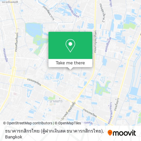 ธนาคารกสิกรไทย (ตู้ฝากเงินสด ธนาคารกสิกรไทย) map