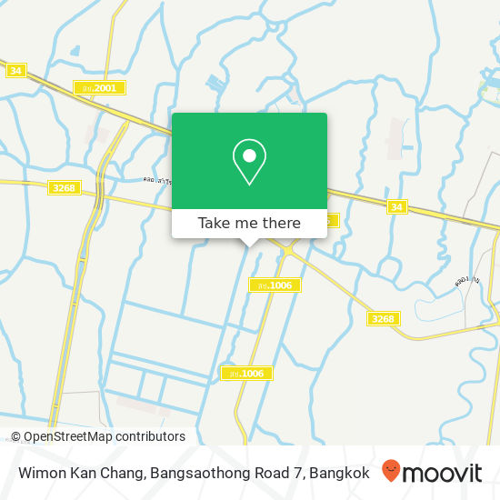 Wimon Kan Chang, Bangsaothong Road 7 map