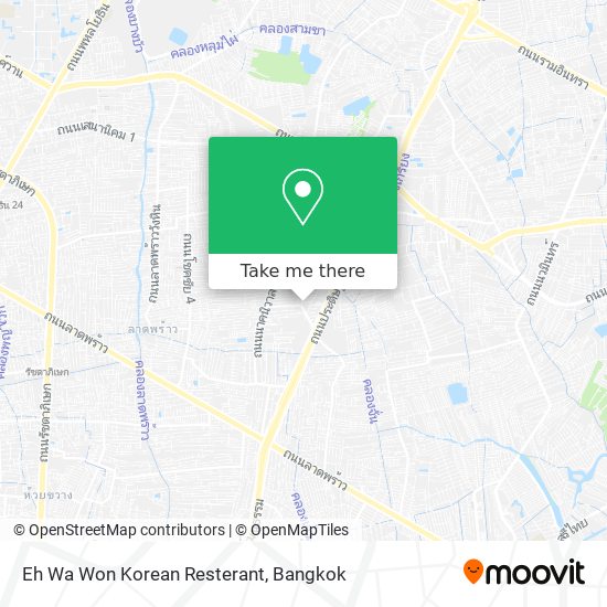 Eh Wa Won Korean Resterant map