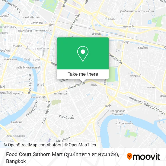 Food Court Sathorn Mart (ศูนย์อาหาร สาทรมาร์ท) map