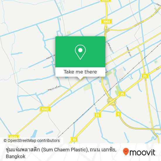 ชุ่มแจ่มพลาสติก (Sum Chaem Plastic), ถนน เอกชัย map