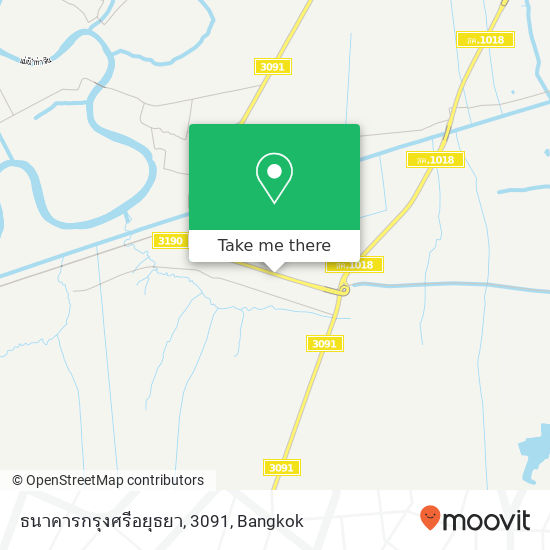 ธนาคารกรุงศรีอยุธยา, 3091 map