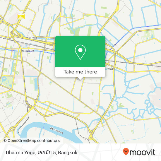 Dharma Yoga, เอกมัย 5 map