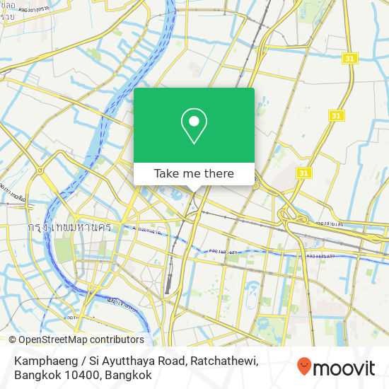 Kamphaeng / Si Ayutthaya Road, Ratchathewi, Bangkok 10400 map