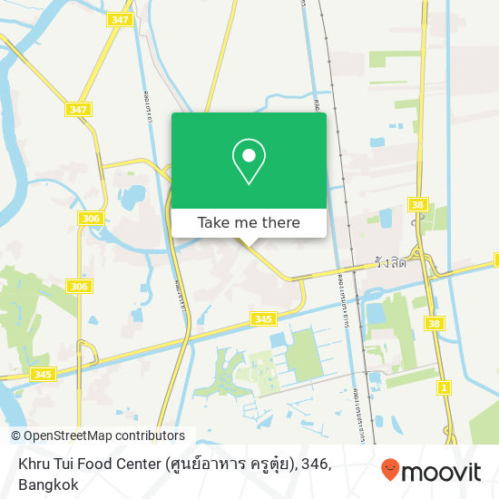 Khru Tui Food Center (ศูนย์อาหาร ครูตุ๋ย), 346 map