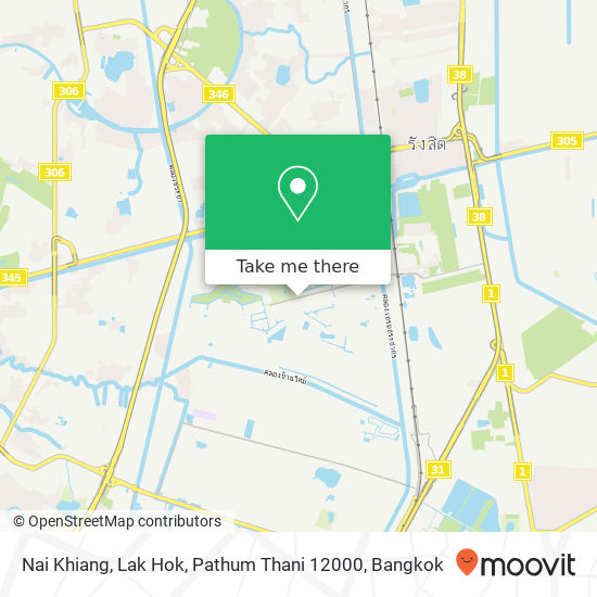 Nai Khiang, Lak Hok, Pathum Thani 12000 map