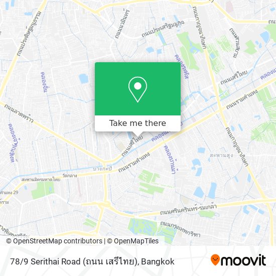 78 / 9 Serithai Road (ถนน เสรีไทย) map