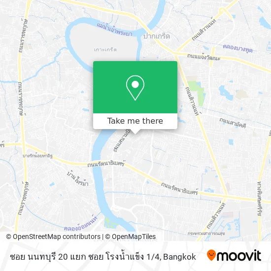 ซอย นนทบุรี 20 แยก ซอย โรงน้ำแข็ง 1 / 4 map