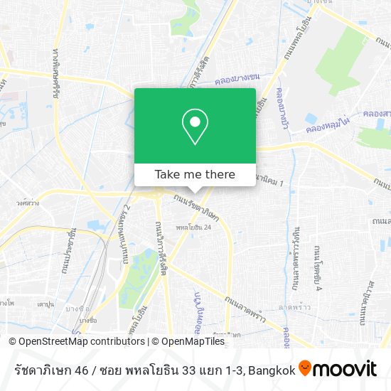 รัชดาภิเษก 46 / ซอย พหลโยธิน 33 แยก 1-3 map