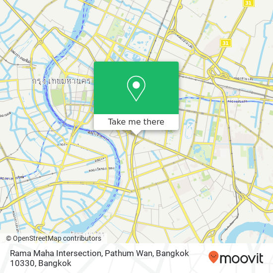 Rama Maha Intersection, Pathum Wan, Bangkok 10330 map