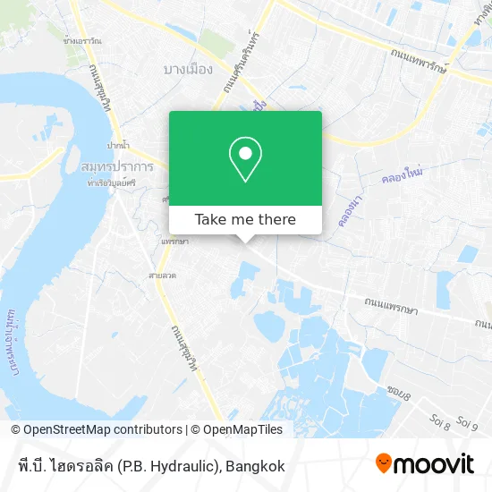 พี.บี. ไฮดรอลิค (P.B. Hydraulic) map