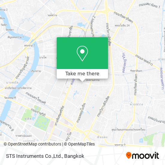STS Instruments Co.,Ltd. map