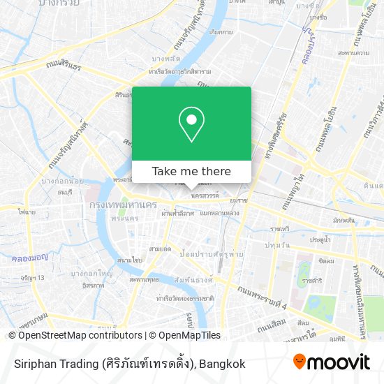 Siriphan Trading (ศิริภัณฑ์เทรดดิ้ง) map