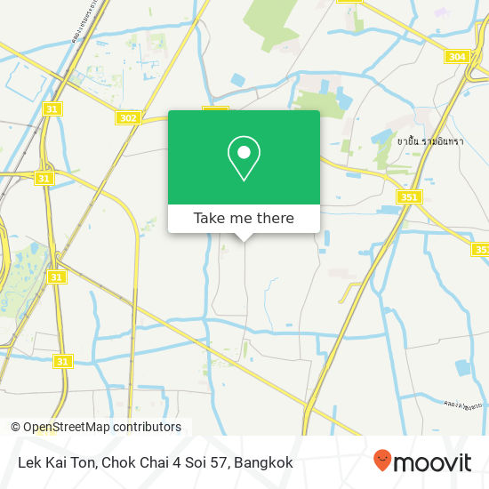 Lek Kai Ton, Chok Chai 4 Soi 57 map