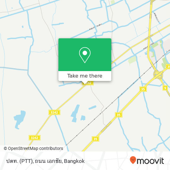 ปตท. (PTT), ถนน เอกชัย map