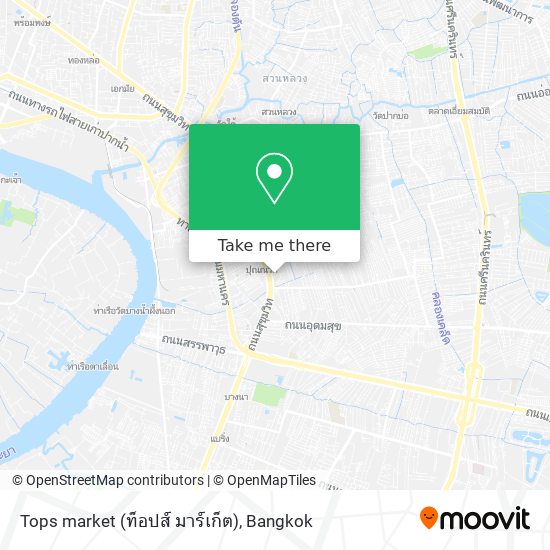 Tops market (ท็อปส์ มาร์เก็ต) map