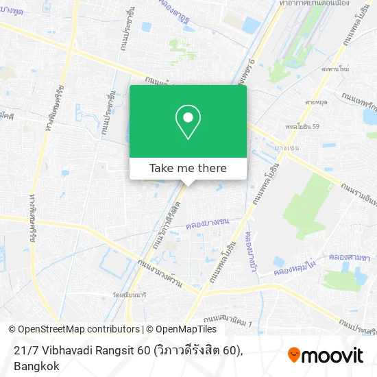 21 / 7 Vibhavadi Rangsit 60 (วิภาวดีรังสิต 60) map