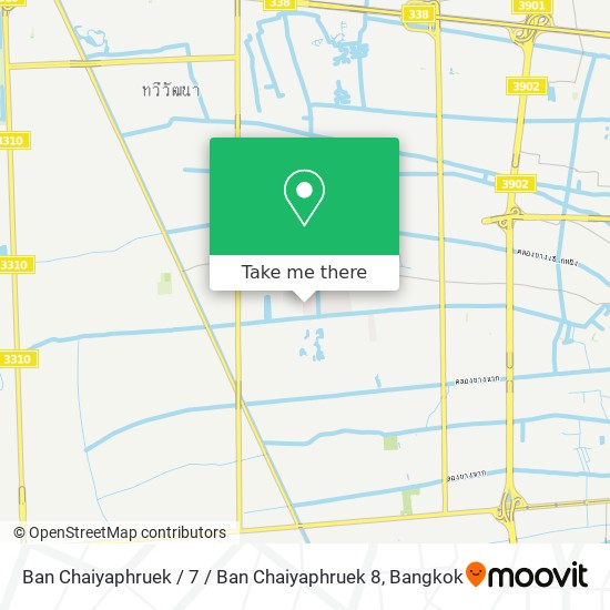 Ban Chaiyaphruek / 7 / Ban Chaiyaphruek 8 map