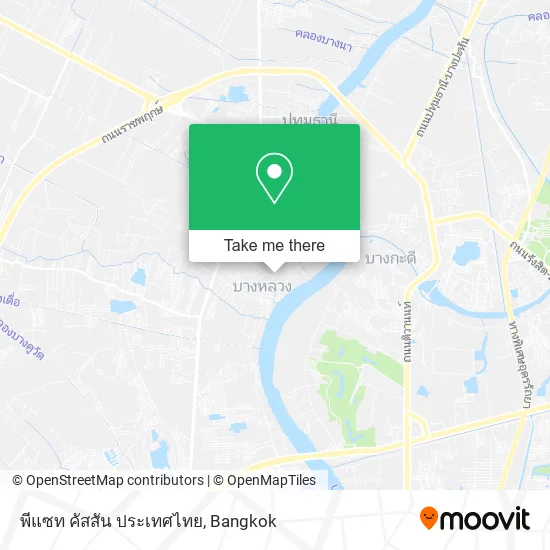 พีแซท คัสสัน ประเทศไทย map