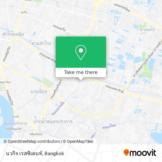 นวกิจ เรสซิเดนท์ map