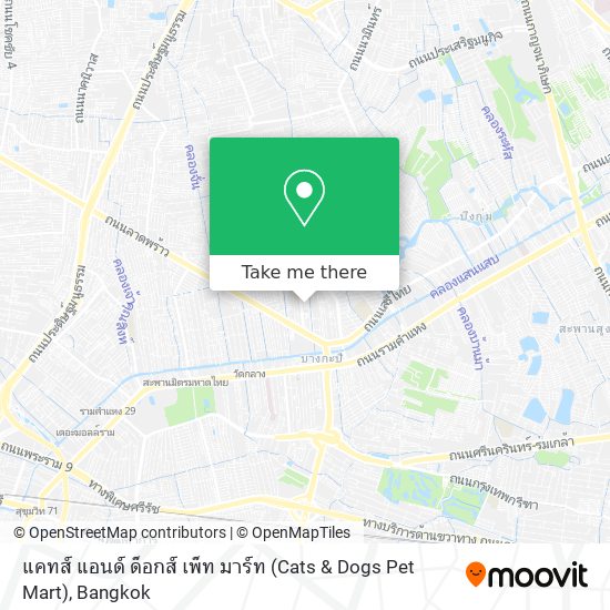 แคทส์ แอนด์ ด็อกส์ เพ็ท มาร์ท (Cats & Dogs Pet Mart) map