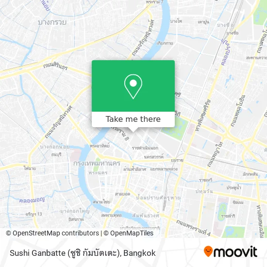 Sushi Ganbatte (ซูชิ กัมบัตเตะ) map