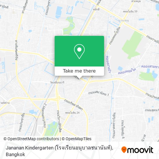 Jananan Kindergarten (โรงเรียนอนุบาลชนานันท์) map