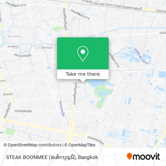 STEAK BOONMEE (สเต็กบุญมี) map