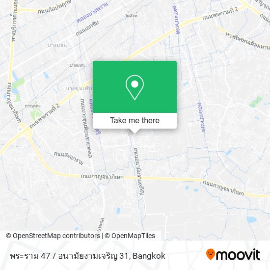 พระราม 47 / อนามัยงามเจริญ 31 map