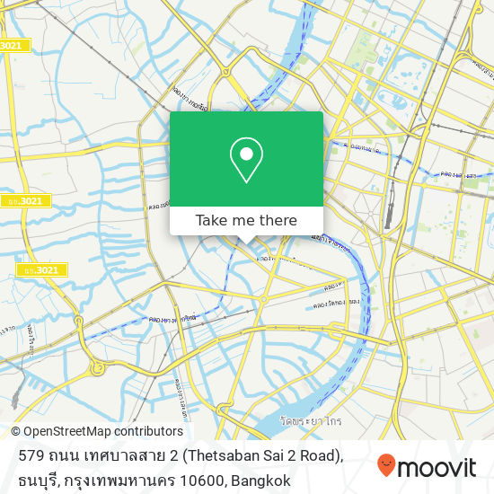 579 ถนน เทศบาลสาย 2 (Thetsaban Sai 2 Road), ธนบุรี, กรุงเทพมหานคร 10600 map