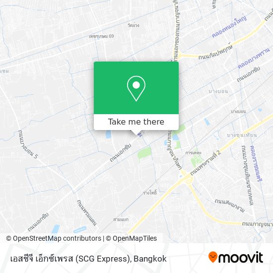 เอสซีจี เอ็กซ์เพรส (SCG Express) map