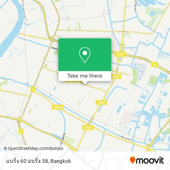 แบริ่ง 60 แบริ่ง 58 map