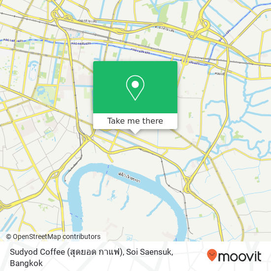 Sudyod Coffee (สุดยอด กาแฟ), Soi Saensuk map