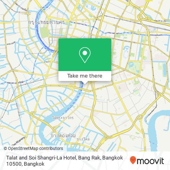 Talat and Soi Shangri-La Hotel, Bang Rak, Bangkok 10500 map