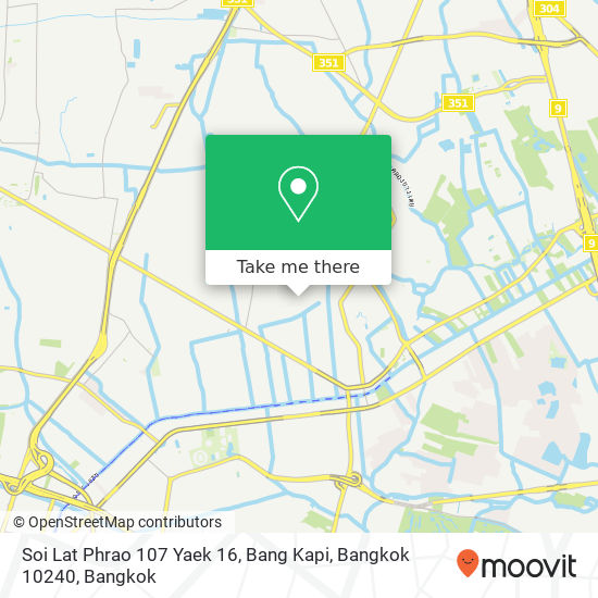 Soi Lat Phrao 107 Yaek 16, Bang Kapi, Bangkok 10240 map