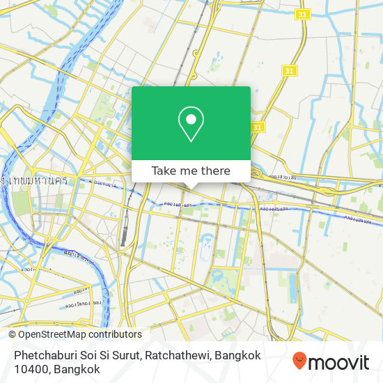 Phetchaburi Soi Si Surut, Ratchathewi, Bangkok 10400 map