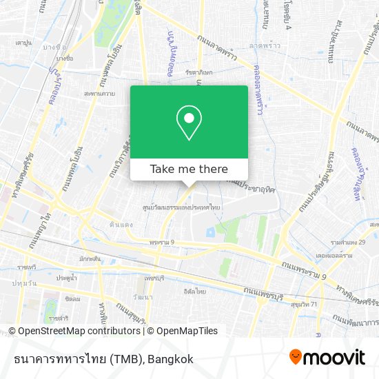 ธนาคารทหารไทย (TMB) map