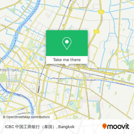 ICBC 中国工商银行（泰国） map