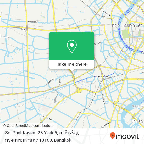 Soi Phet Kasem 28 Yaek 5, ภาษีเจริญ, กรุงเทพมหานคร 10160 map