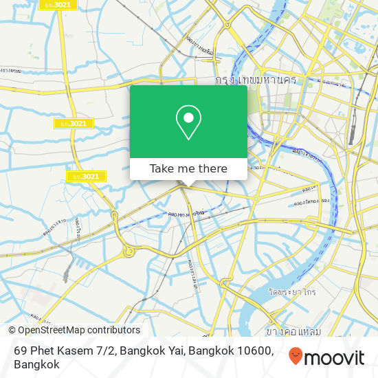 69 Phet Kasem 7 / 2, Bangkok Yai, Bangkok 10600 map