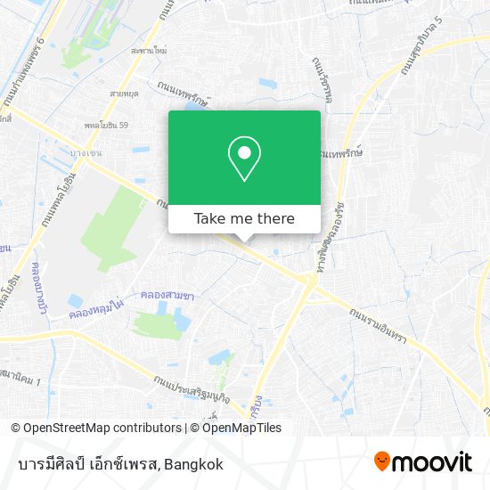 บารมีศิลป์ เอ็กซ์เพรส map