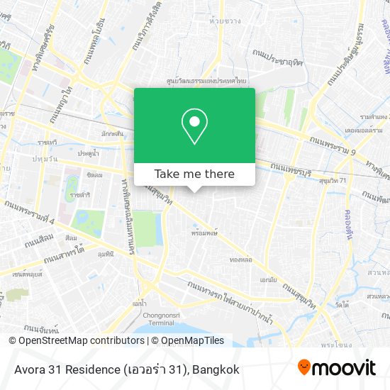 Avora 31 Residence (เอวอร่า 31) map