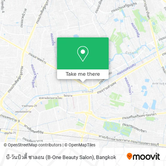 บี-วันบิวตี้ ซาลอน (B-One Beauty Salon) map