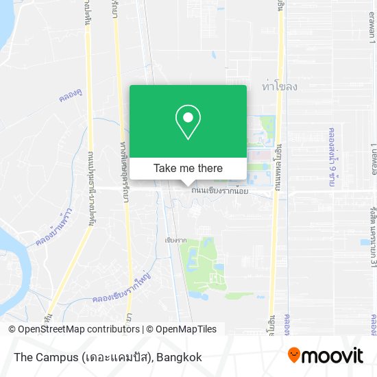 The Campus (เดอะแคมปัส) map