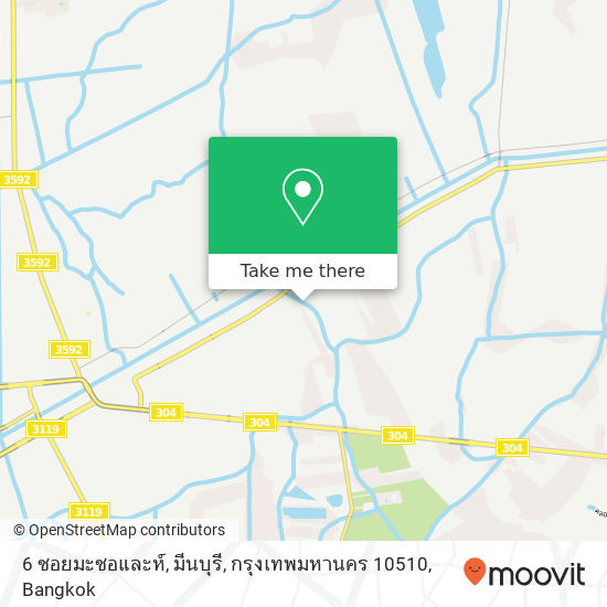 6 ซอยมะซอและห์, มีนบุรี, กรุงเทพมหานคร 10510 map