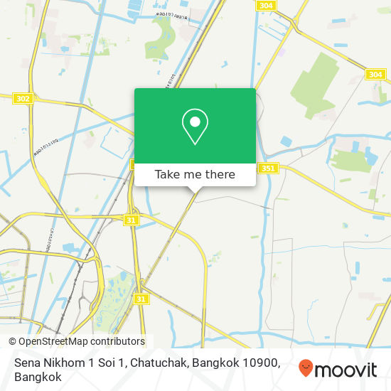 Sena Nikhom 1 Soi 1, Chatuchak, Bangkok 10900 map