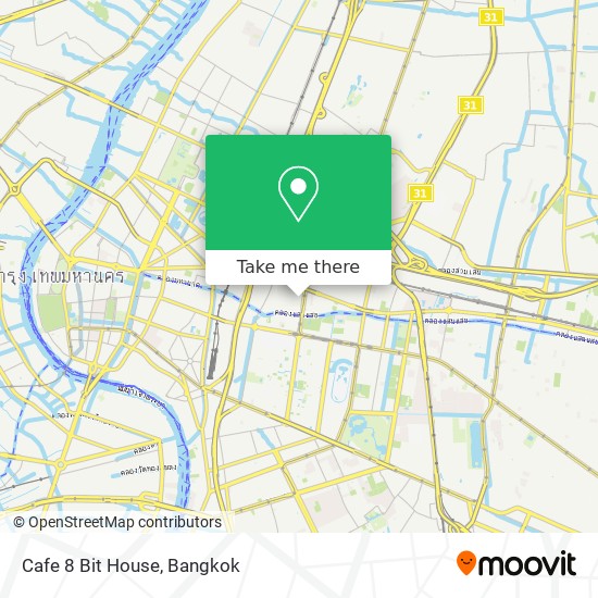 Cafe 8 Bit House map