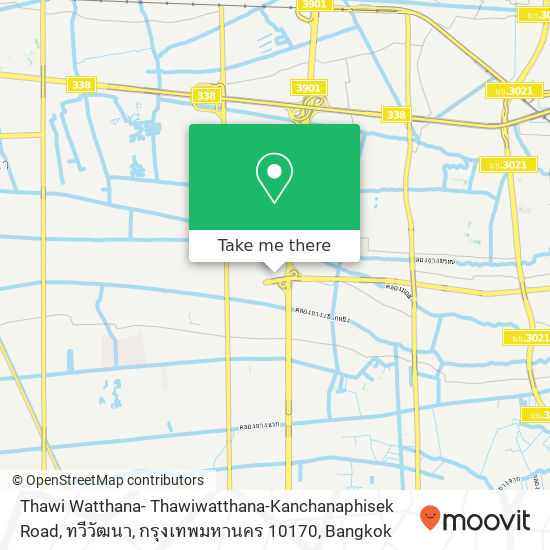 Thawi Watthana- Thawiwatthana-Kanchanaphisek Road, ทวีวัฒนา, กรุงเทพมหานคร 10170 map