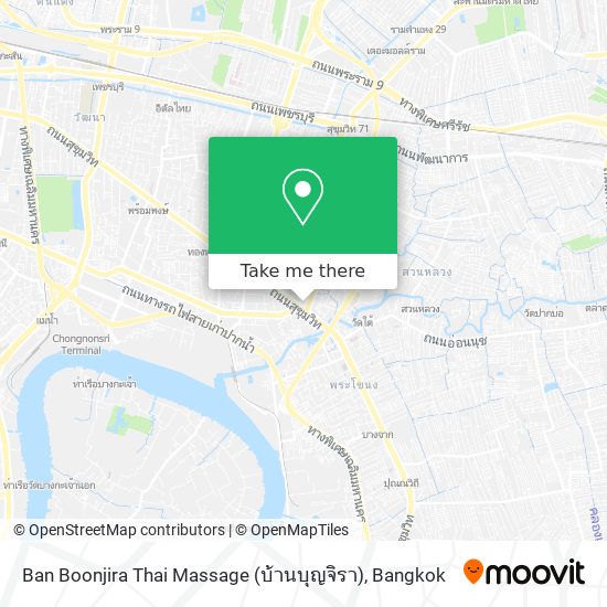Ban Boonjira Thai Massage (บ้านบุญจิรา) map