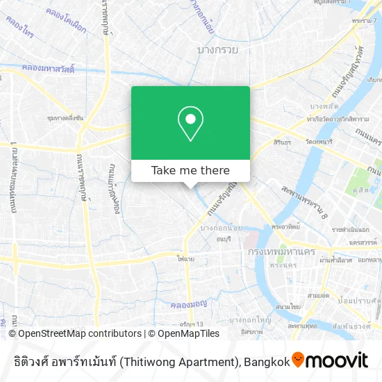 ธิติวงศ์ อพาร์ทเม้นท์ (Thitiwong Apartment) map
